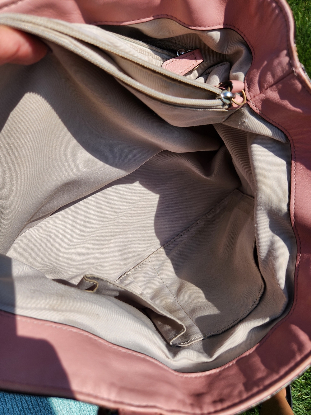 Coach Soho Leather East/West Tote In Pink - Picture 11 of 16